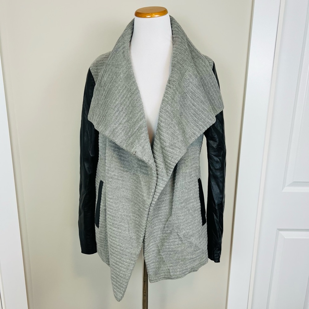 Danier Gray and Black Women's Coat